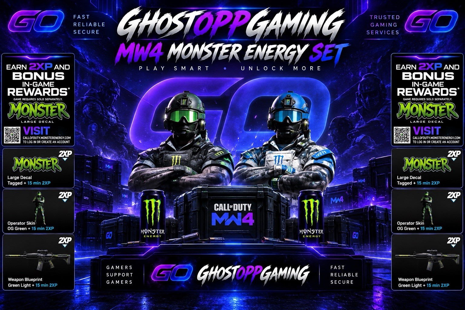 Monster Energy Codes Cod 6 Pack Special 