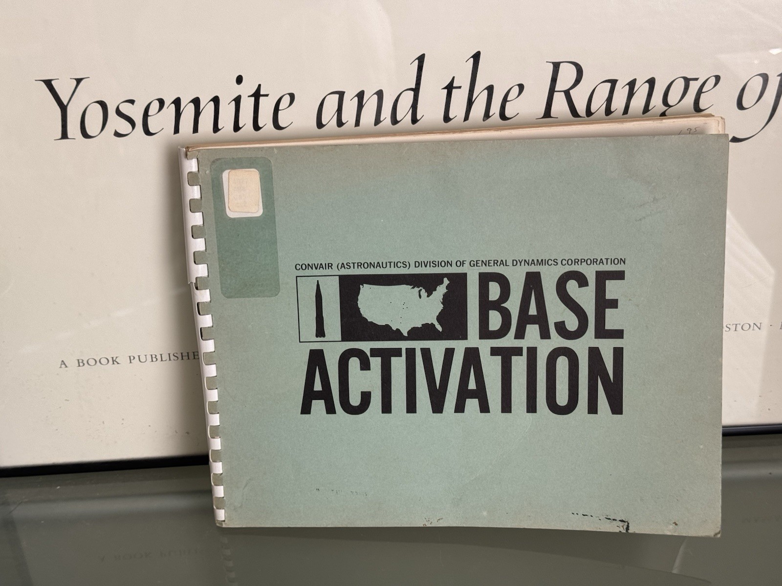 Vintage Convair Astronautics Division of General Dynamics Base Activation Manual Vintage Convair Astronautics Division of General Dynamics Base Activation Manual
