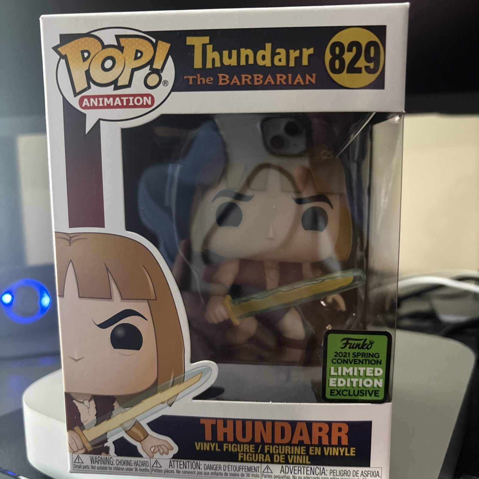 Funko Pop Vinyl: Thundarr the Barbarian - Thundarr (SDCC Exclusive) #829