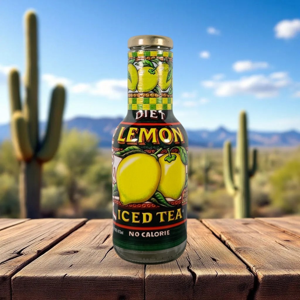 AriZona Collectible Bottle - Arizona Diet Lemon Iced Tea | Vintage 1997 AriZona Collectible Bottle - Arizona Diet Lemon Iced Tea | Vintage 1997
