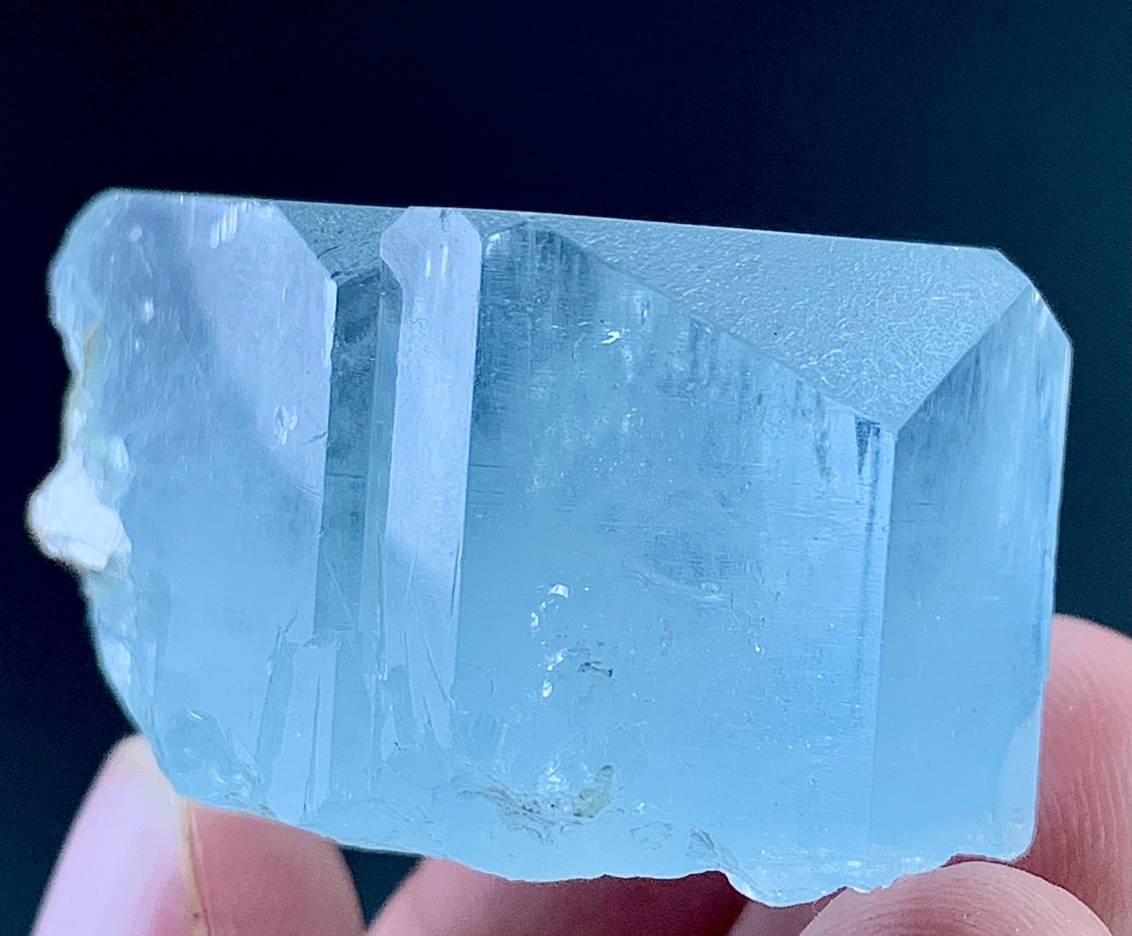 Aquamarine Crystal From Pakistan 344 Carat