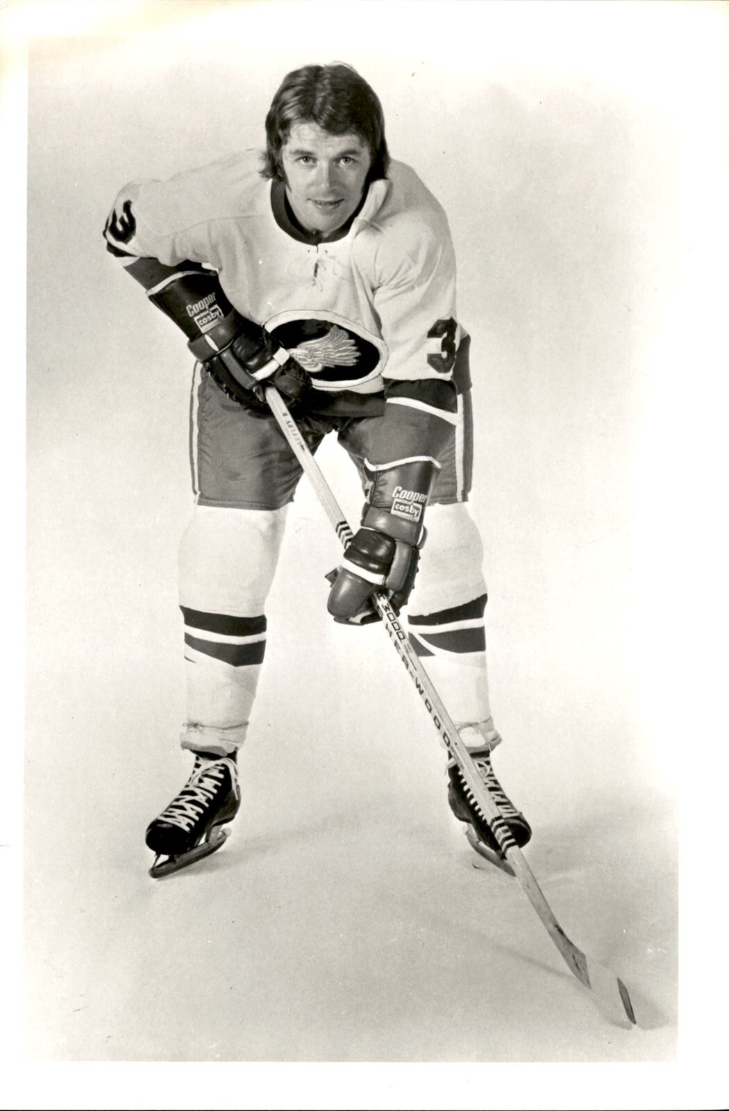 PF21 Original Photo BRYAN LEFLEY 1973-74 FORT WORTH WINGS DEFENSE CHL ICE HOCKEY