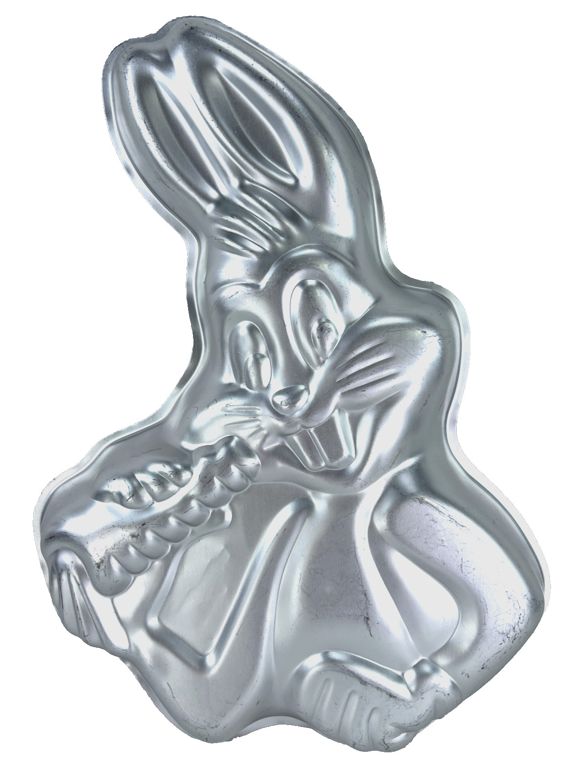 Wilton Aluminum Bugs Bunny Cake Pan Warner Brothers 502-7598~9149 Vintage 1978 Wilton Aluminum Bugs Bunny Cake Pan Warner Brothers 502-7598~9149 Vintage 1978