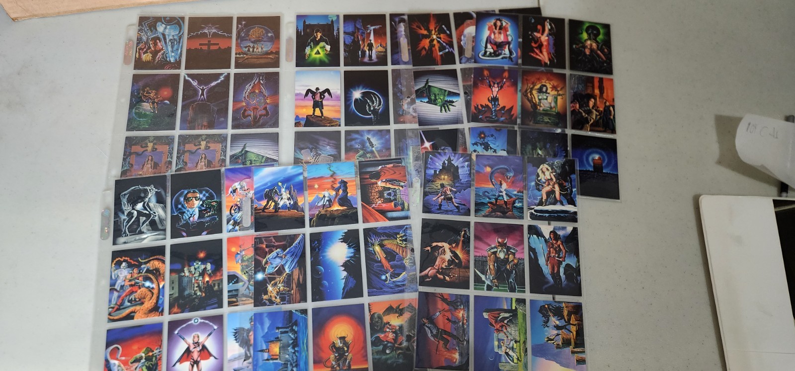 CARDZ 1994 Lee Macleod Fantasy Sci-fi Art Trading Cards Complete Base Set CARDZ 1994 Lee Macleod Fantasy Sci-fi Art Trading Cards Complete Base Set