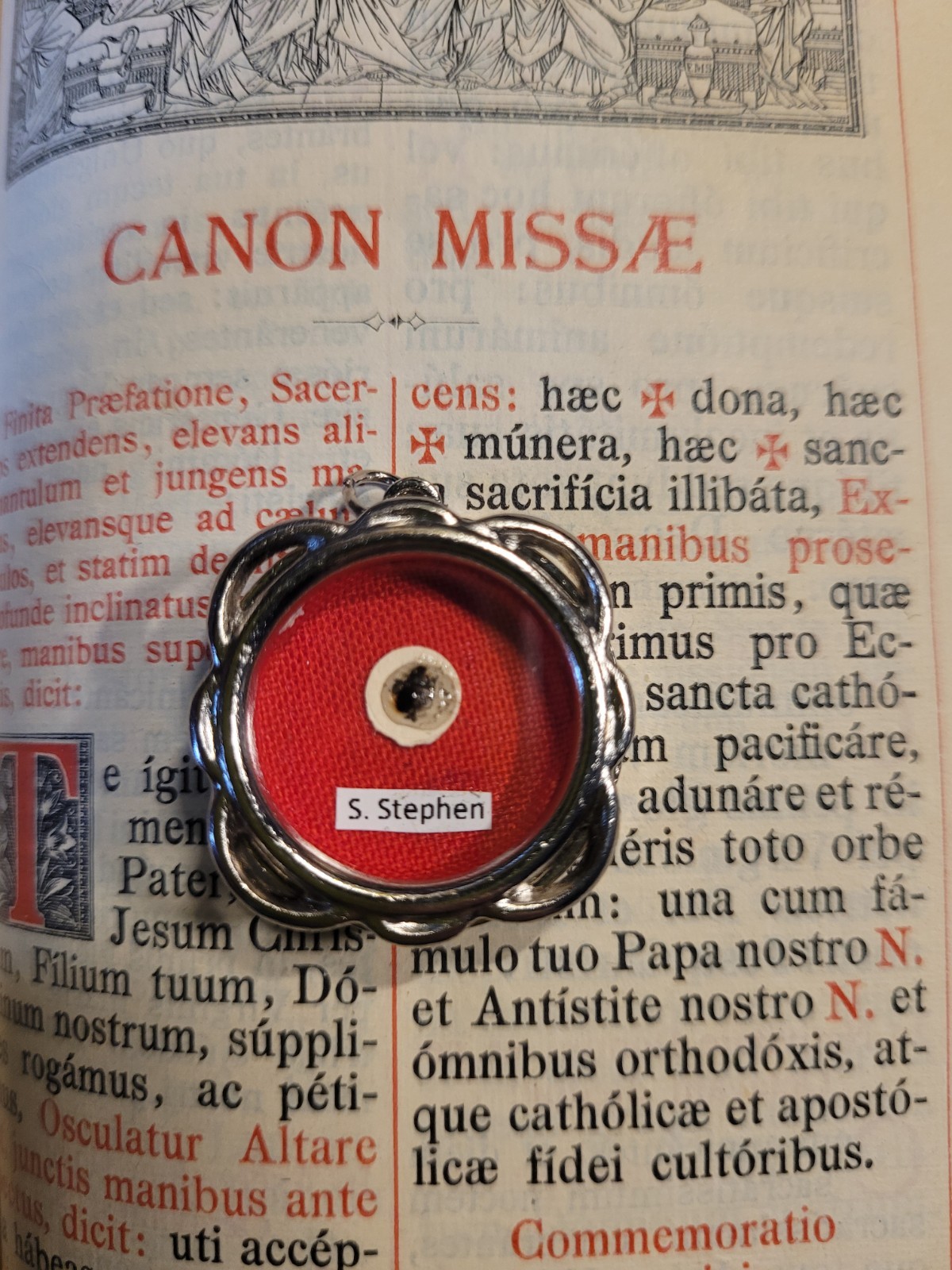 First Class Reliquary Relic/Saint Stephen 