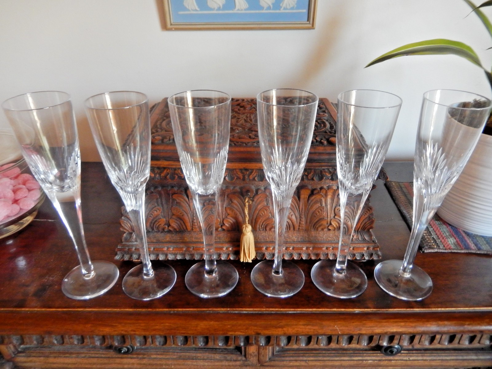 Champagne - six (6) - FOUNT Flutes - Atlantis 9 Champagne - six (6) - FOUNT Flutes - Atlantis 9