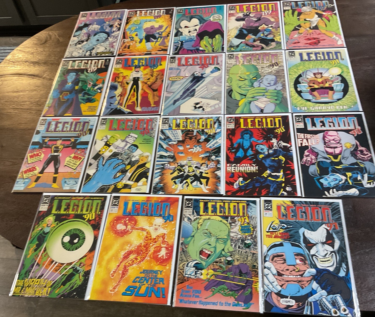 Lot Of 19 LEGION \'89 Giffen, Grant #2,3,4,6,7,8,9,13-24 VF-NM DC Comics