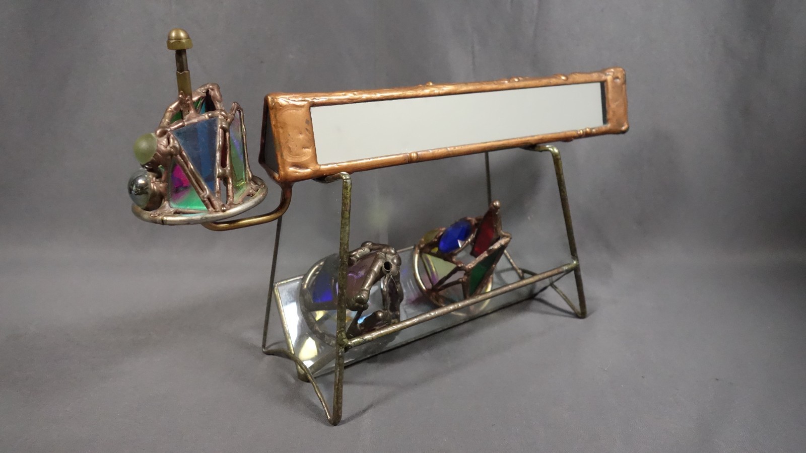 VTG 1986’s Windseye Studios Kaleidoscope Doug Johnson Signed With Stand