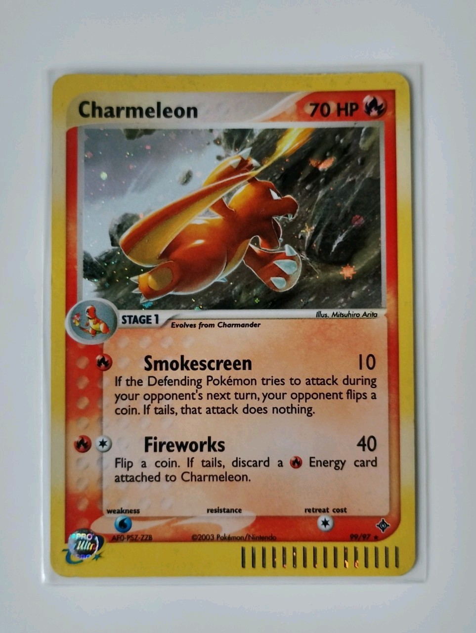 Charmeleon 99/97 Secret Rare. EX Dragon Holo 💫 Into The PokeBall ultra Rare Charmeleon 99/97 Secret Rare. EX Dragon Holo 💫 Into The PokeBall ultra Rare