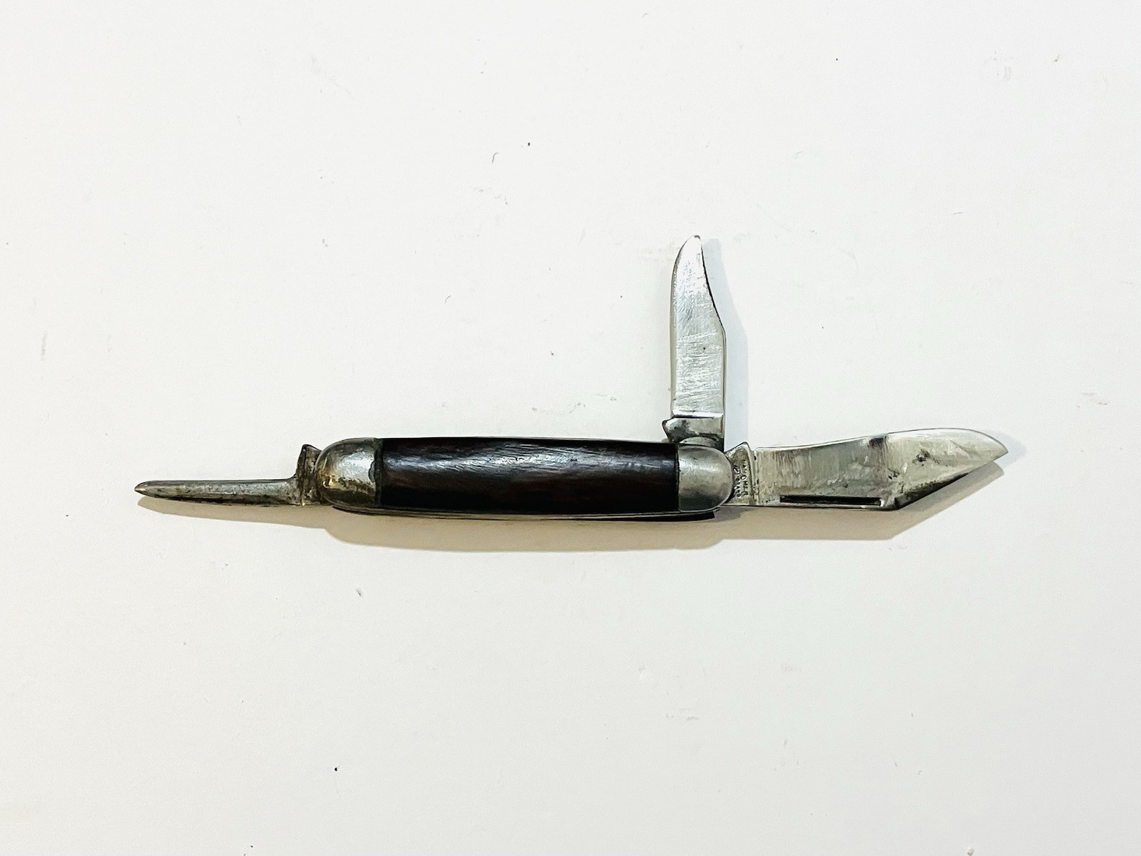 Vintage Hammer Brand 3 Blade Cattle Stockman Pocket Knife