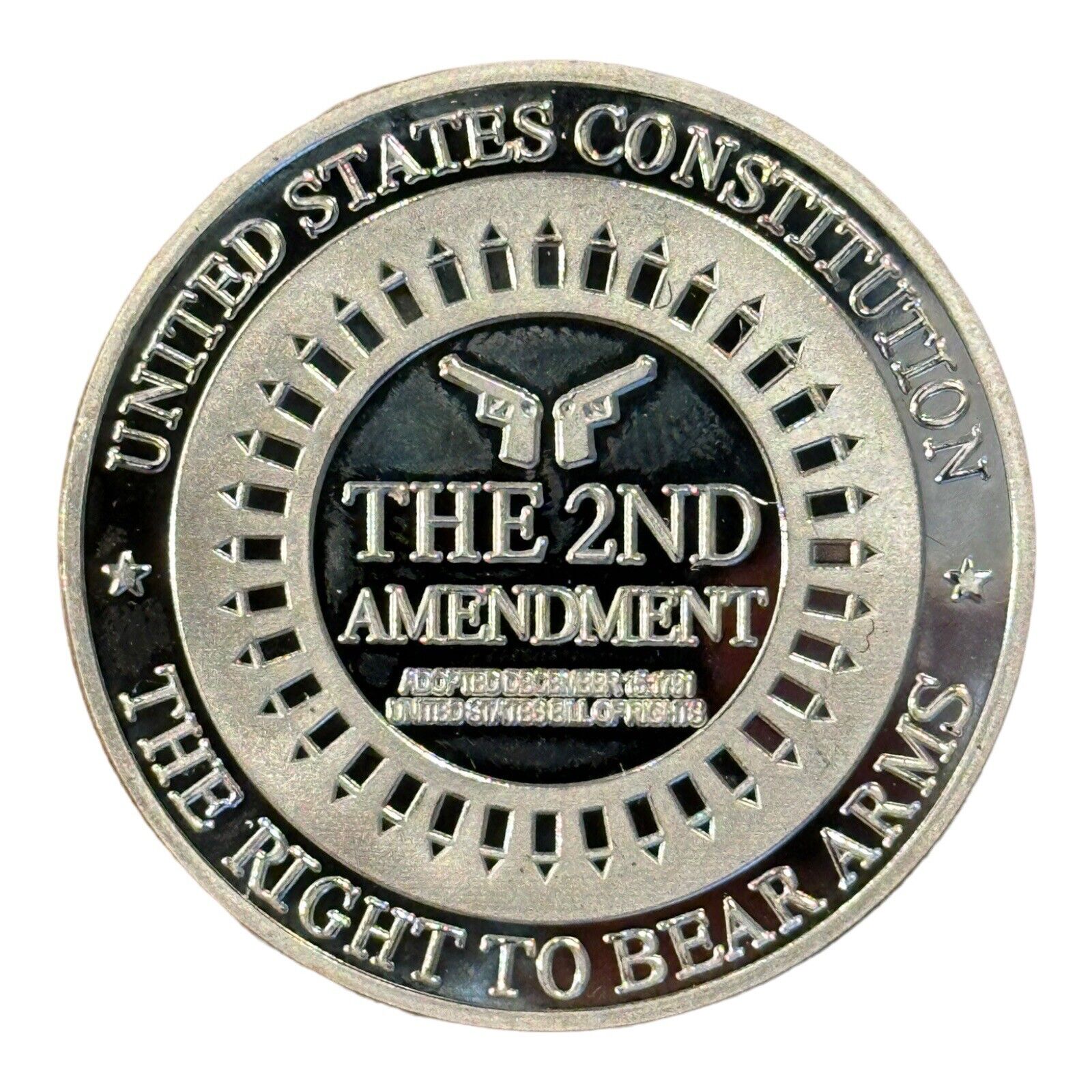 2nd Amendment Challenge Coin