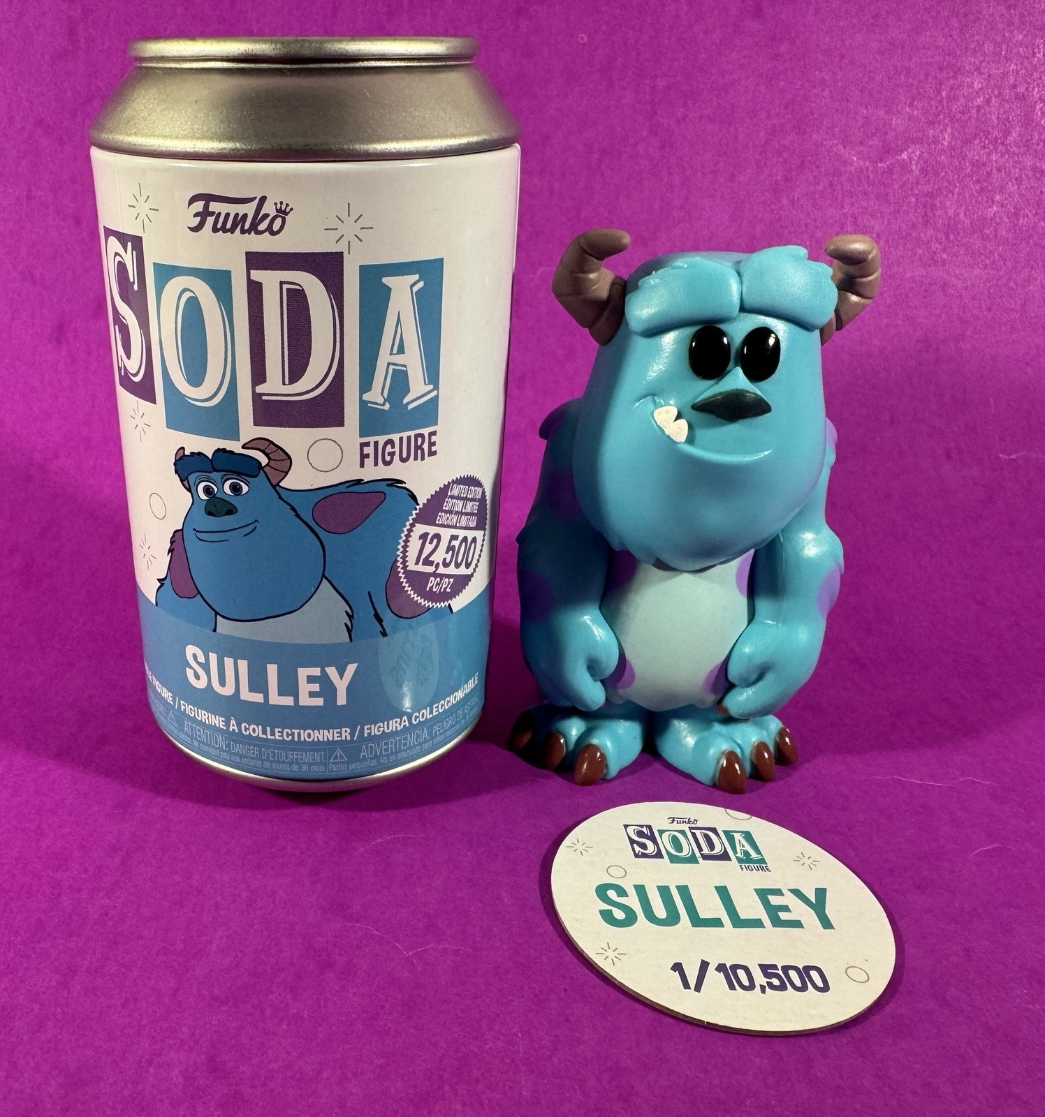 Funko Soda Sulley Disney Pixar Monsters Inc. Collectible Vinyl Figurine 12.5kPCS