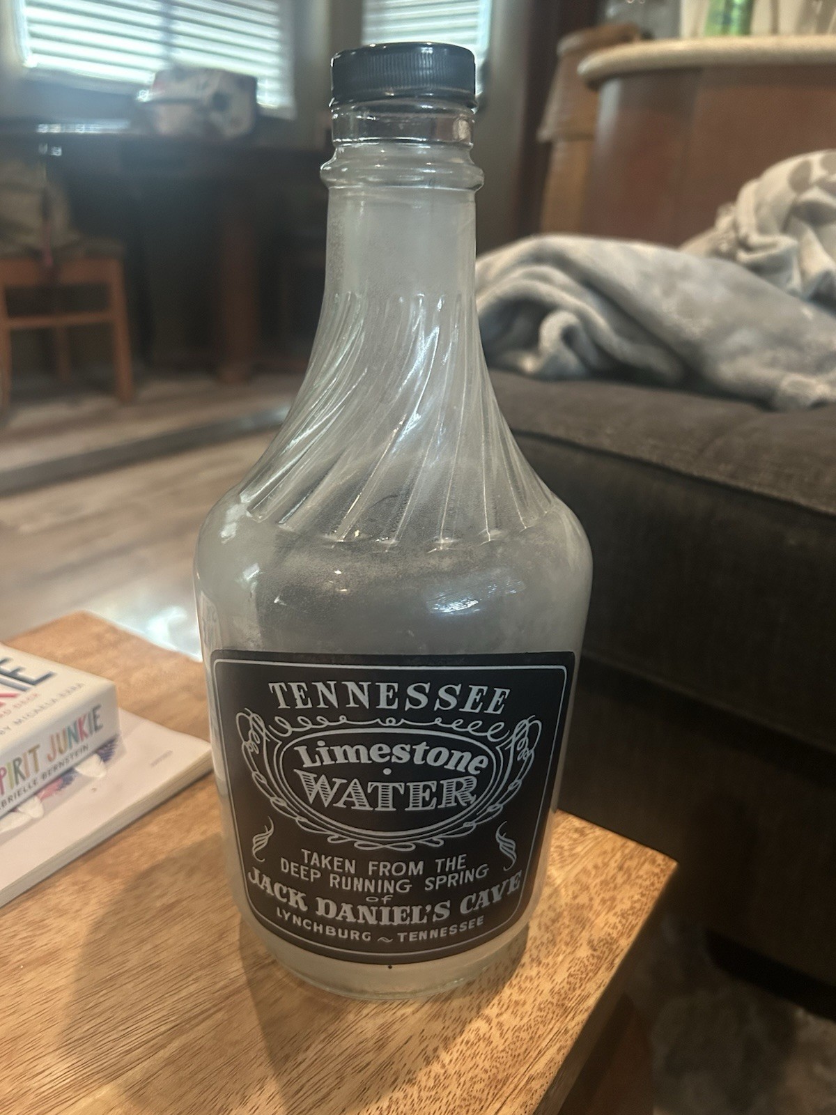 Rare Jack Daniel’s Tennessee Limestone Water Bottle, Cave Lynchburg Distillery