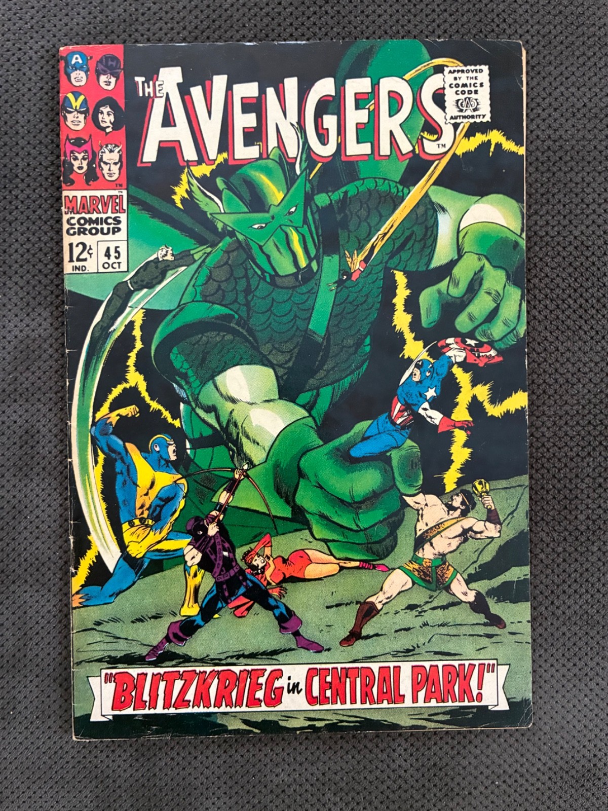 The Avengers #45 (Marvel Comics 1967) \