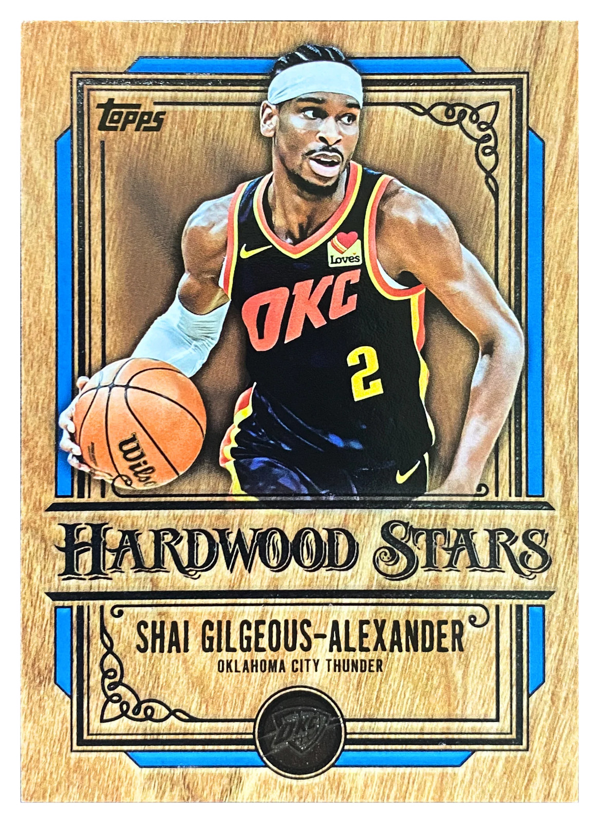 Shai Gilgeous-Alexander 2025/26 Topps Basketball Hardwood Stars #HS-6