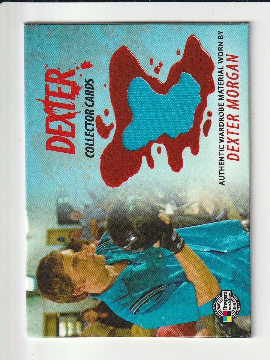 2009 Breygent Season 1-2 Dexter Authentic Wardrobe Material Dexter Morgan # DC9