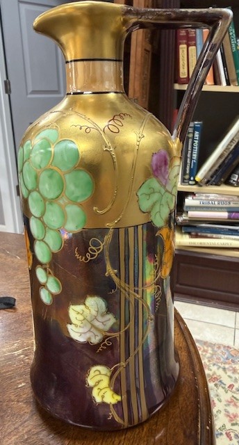 Pickard Ewer circa 1910 Artist Signed Hand Painted