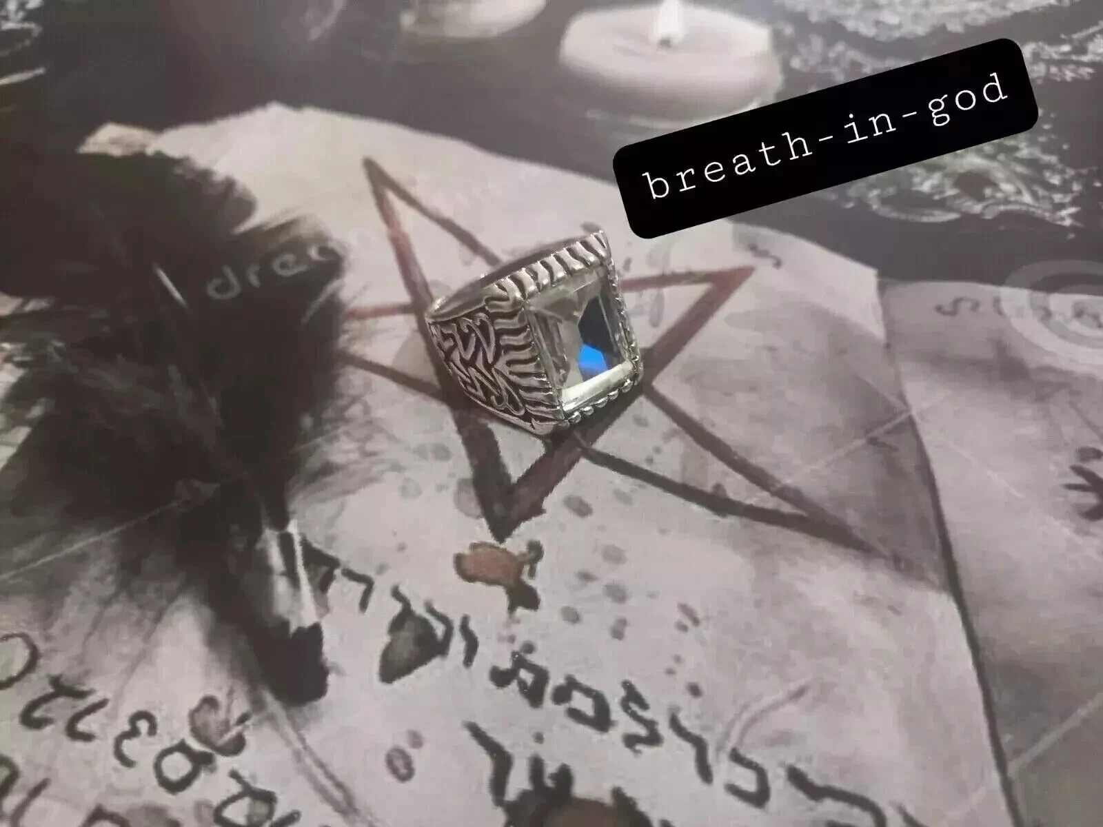 Occult Ring for Wealth, Lottery, and Prosperity