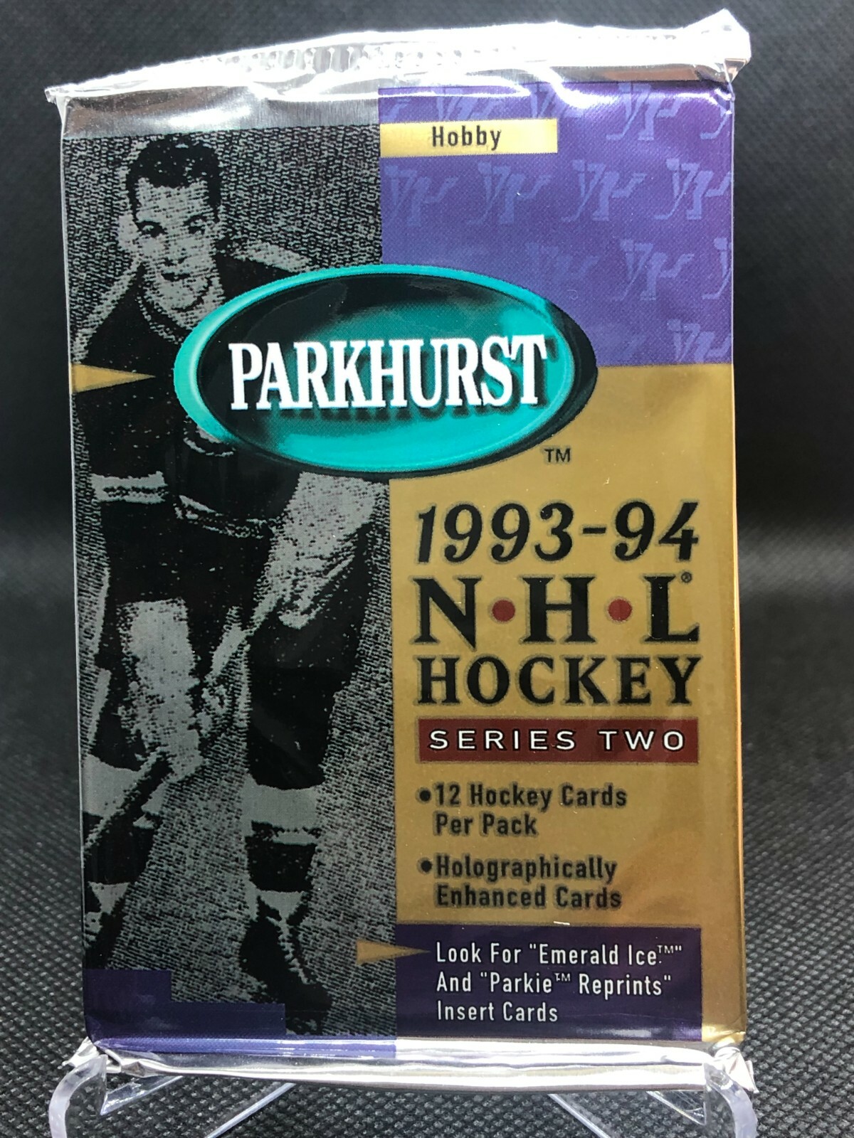 1993-94 Parkhurst NHL Hockey Series Two 12 Cards Per Pack - Emerald Ice & Parkie