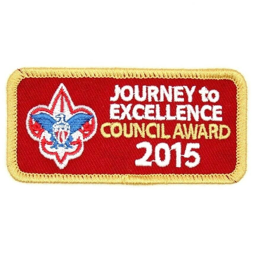 2015 Journey to Excellence Gold COUNCIL AWARD Patch