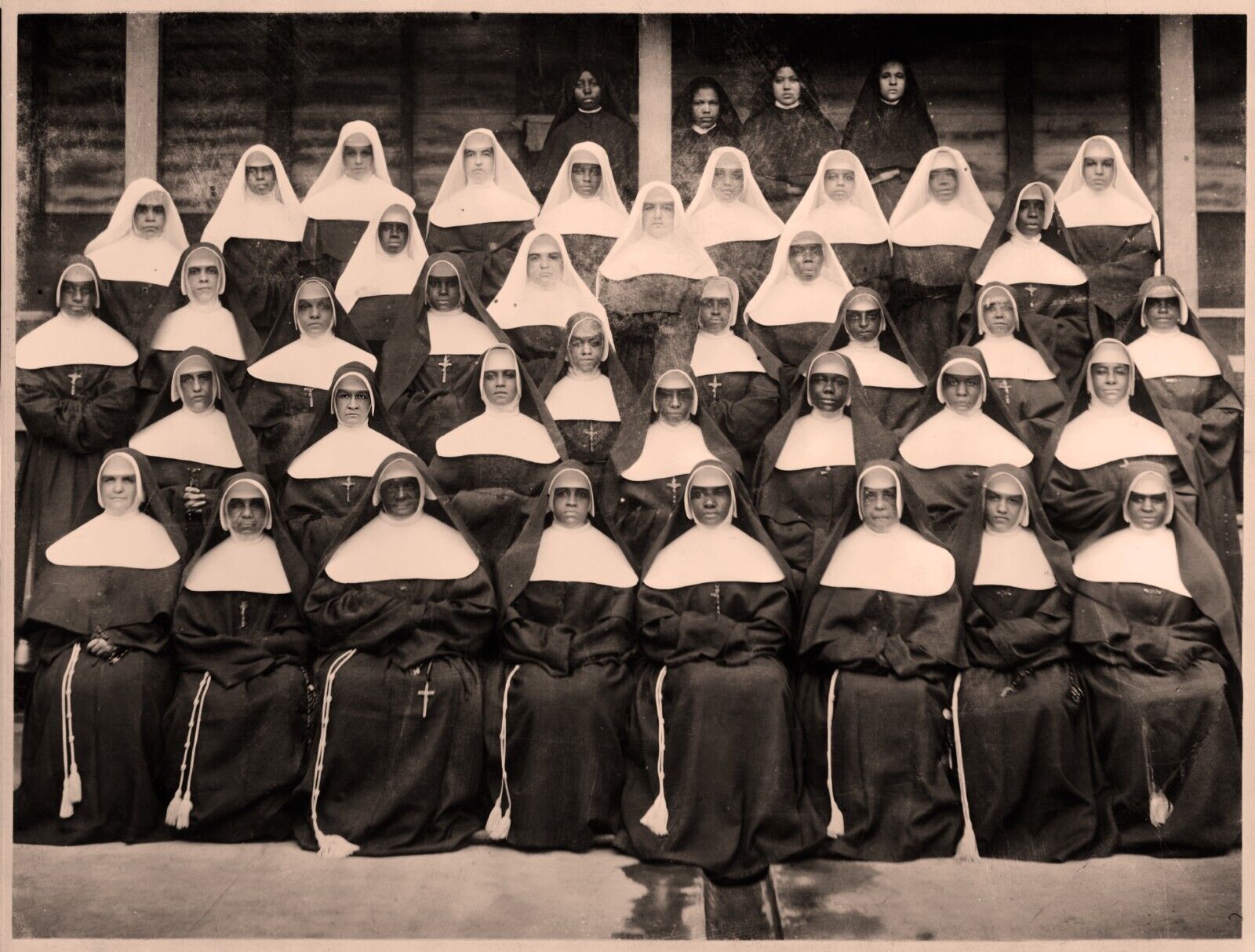 Historical Photo Print African American Nuns late 19th Century