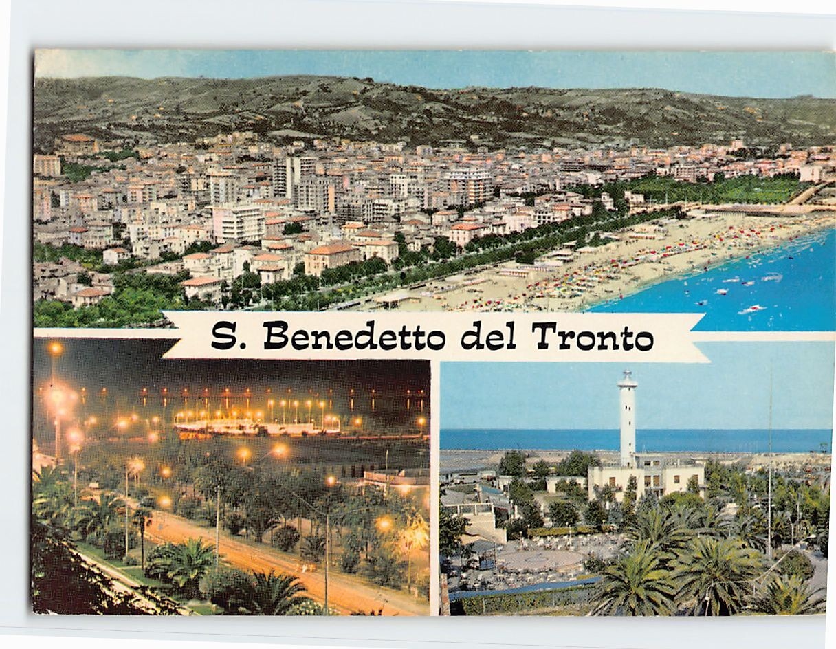 Postcard San Benedetto del Tronto Italy