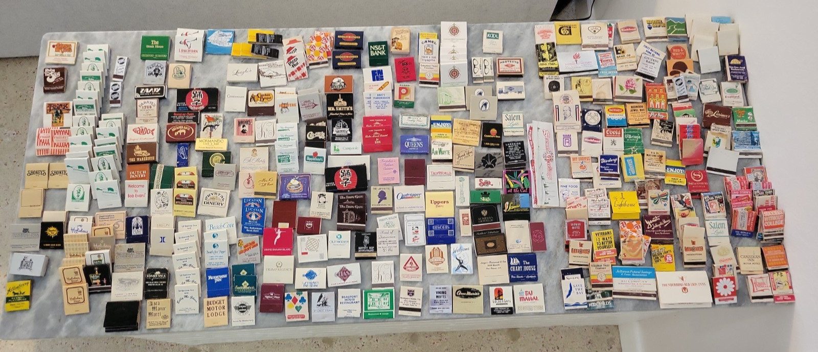 🔥 Huge Lot Of Over 370+ Vintage 1960s To 2000s MATCHBOOKS Matches All Over USA