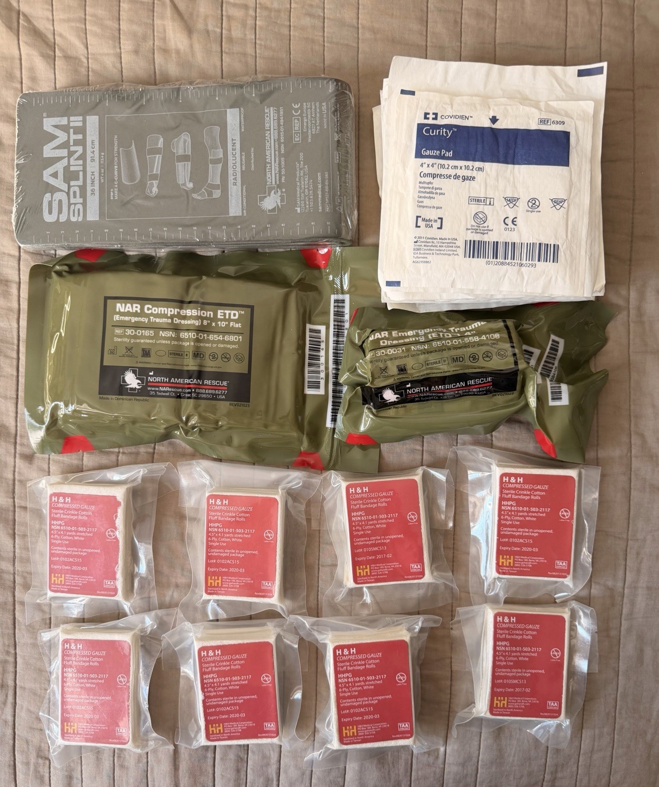 IFAK/JFAK Medical Re-Fill Supply Lot