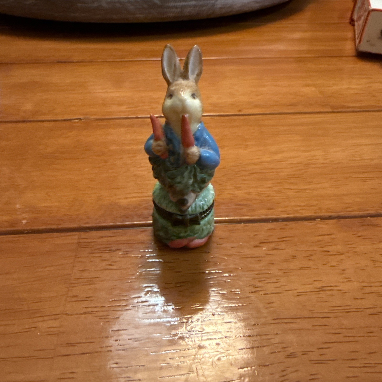 F. Warne FW & Co. Peter Rabbit Hinged Trinket Box Limited Edition 2 3/4