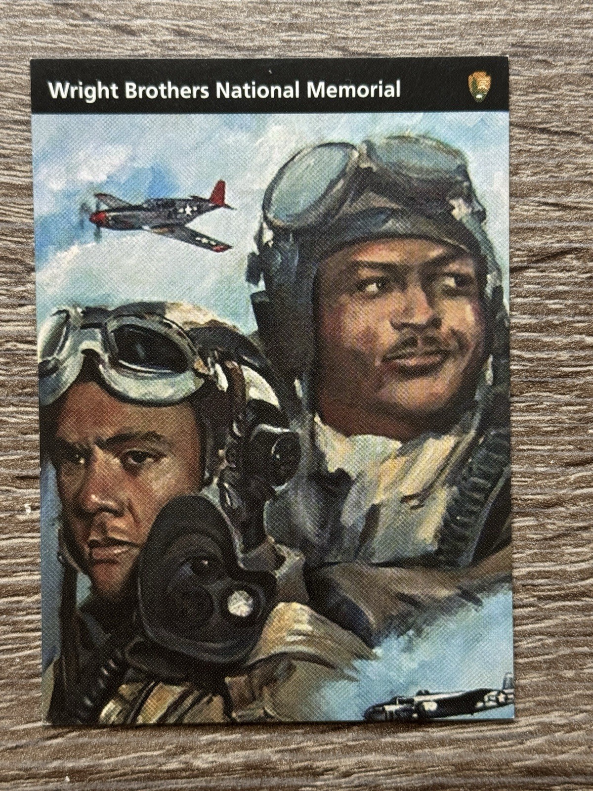 The Tuskegee Airmen NPS Trading Card - Wright Brothers National Memorial
