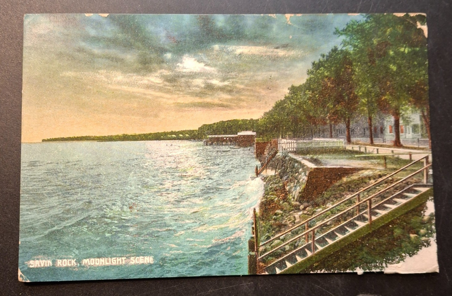 West Haven CT Savin Rock Postcard Historic Vintage Connecticut