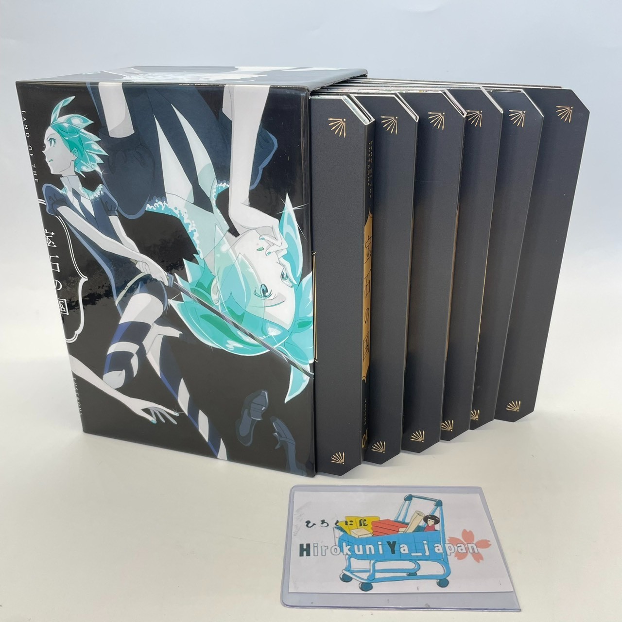 Land of the Lustrous Complete 6-Volume Set First Press Limited Edition with Box Land of the Lustrous Complete 6-Volume Set First Press Limited Edition with Box