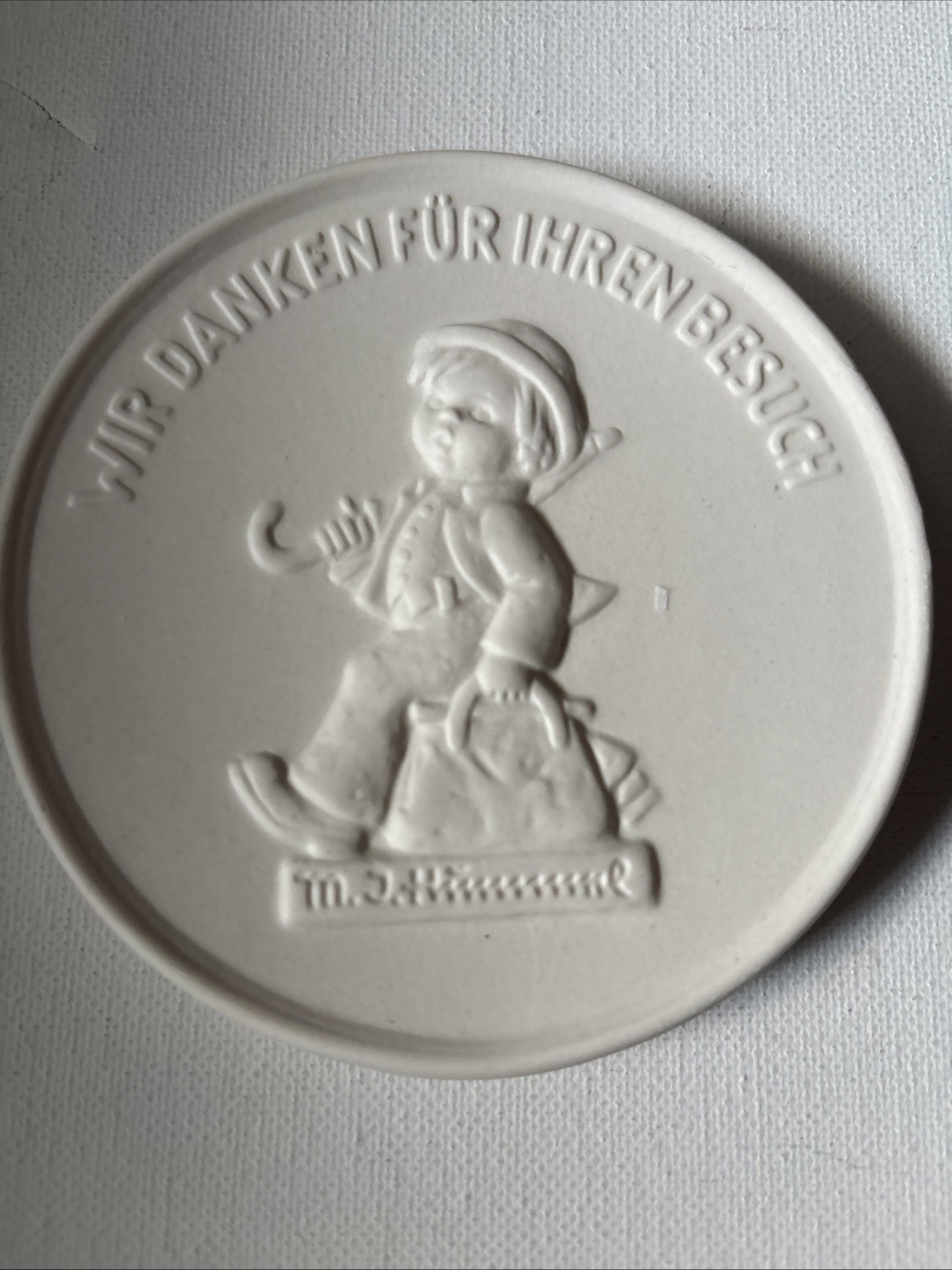 Goebel Medallion Factory Souvenir Keepsake 1975 Plaque 