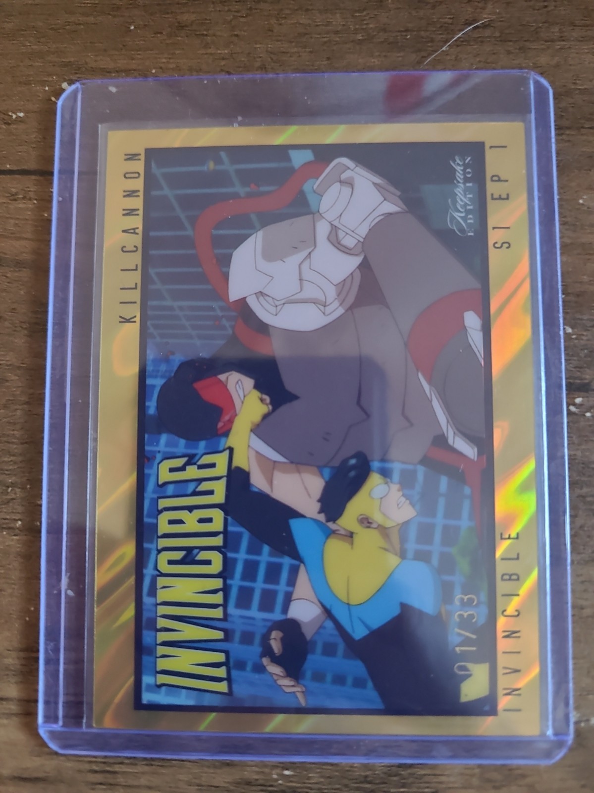 Invincible Keepsake Episode Card Alpha 01/33