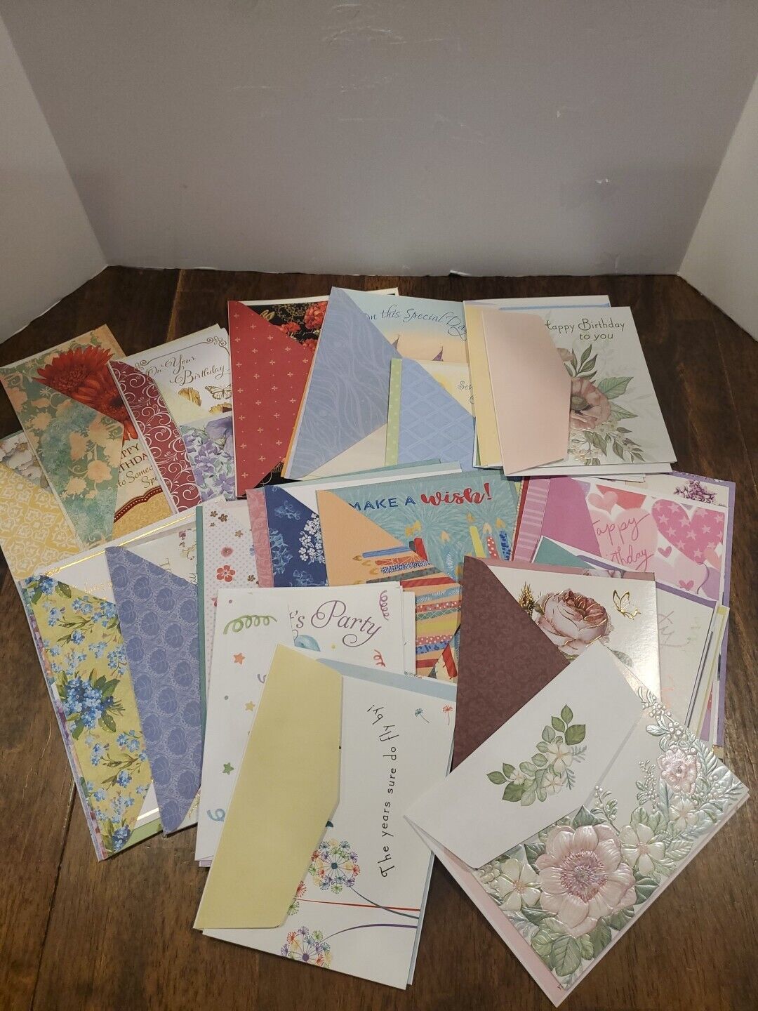 Greeting Cards Lot Birthday Holiday Get Well Blank Christmas  125 + Cards Unused