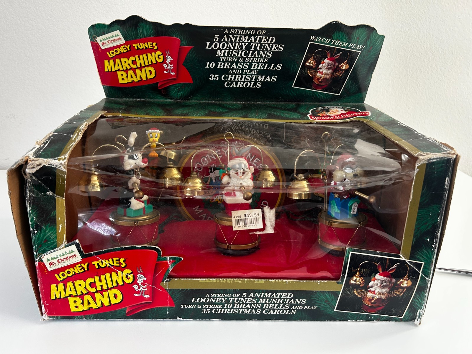 VTG Looney Tunes 1994 Mr. Christmas 