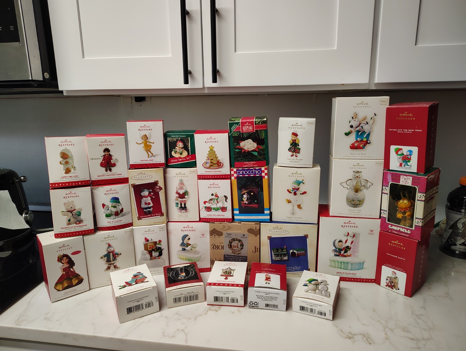 Lot of 31 Hallmark Keepsake Ornaments