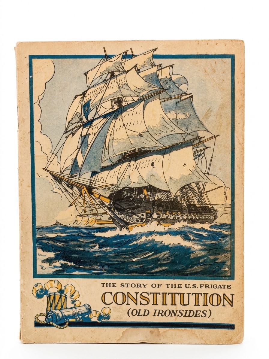 1931 old Ironsides story US frigate constitution John Hancock booklet number 119 1931 old Ironsides story US frigate constitution John Hancock booklet number 119