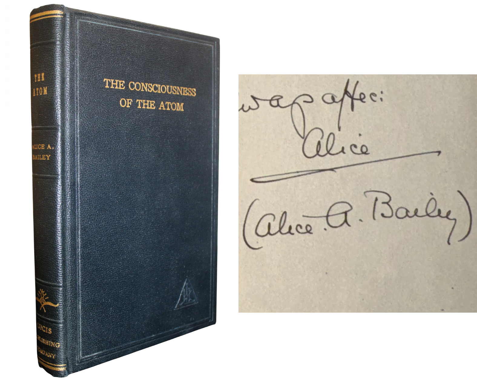Alice A. Bailey ~ Signed \