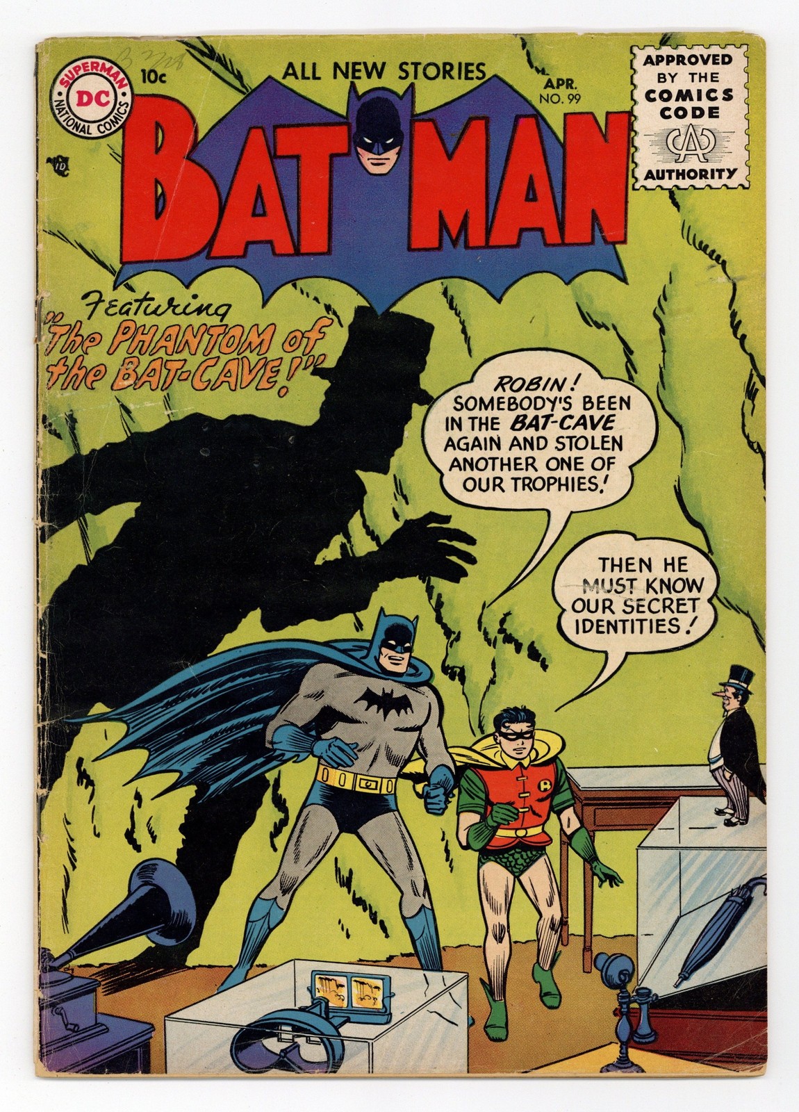 Batman #99 GD+ 2.5 1956
