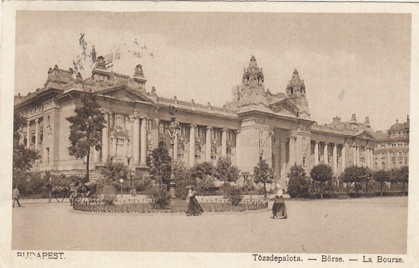 Budapest, Stock Exchange gl1922 G0317
