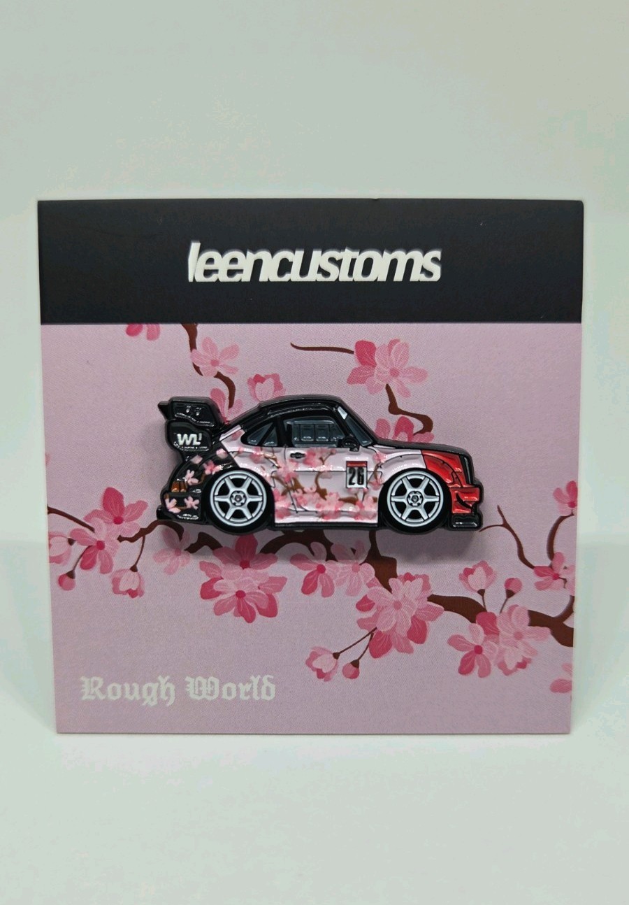 Leen Customs Pin Rough World Porsche Limited Edition # xx/500 Leen Customs Pin Rough World Porsche Limited Edition # xx/500