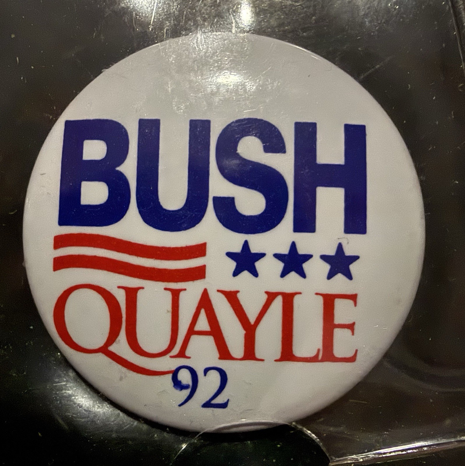 Bush Quayle 1992 Presidential Campaign Buttons New, Not Circulated. Lot of 10. Bush Quayle 1992 Presidential Campaign Buttons New, Not Circulated. Lot of 10.