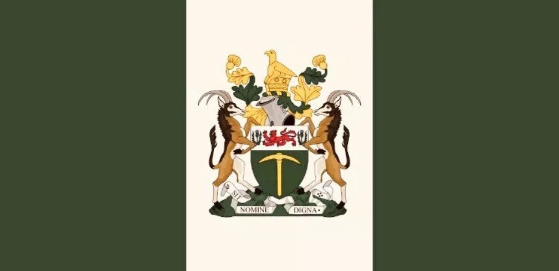 1968-1979 OLD RHODESIA (ZIMBABWE) FLAG RHODESIAN COAT OF ARMS 3 x 5ft AFRICA