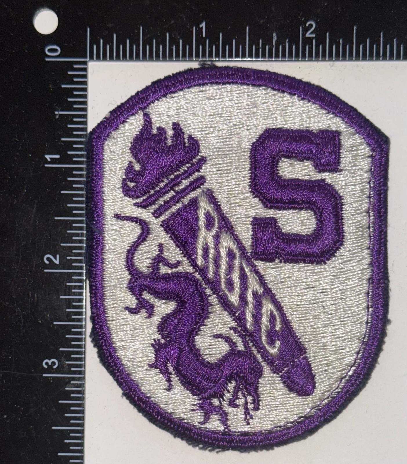 UNKNOWN HS Junior Army Reserve Officer Training Corps JROTC ROTC Patch