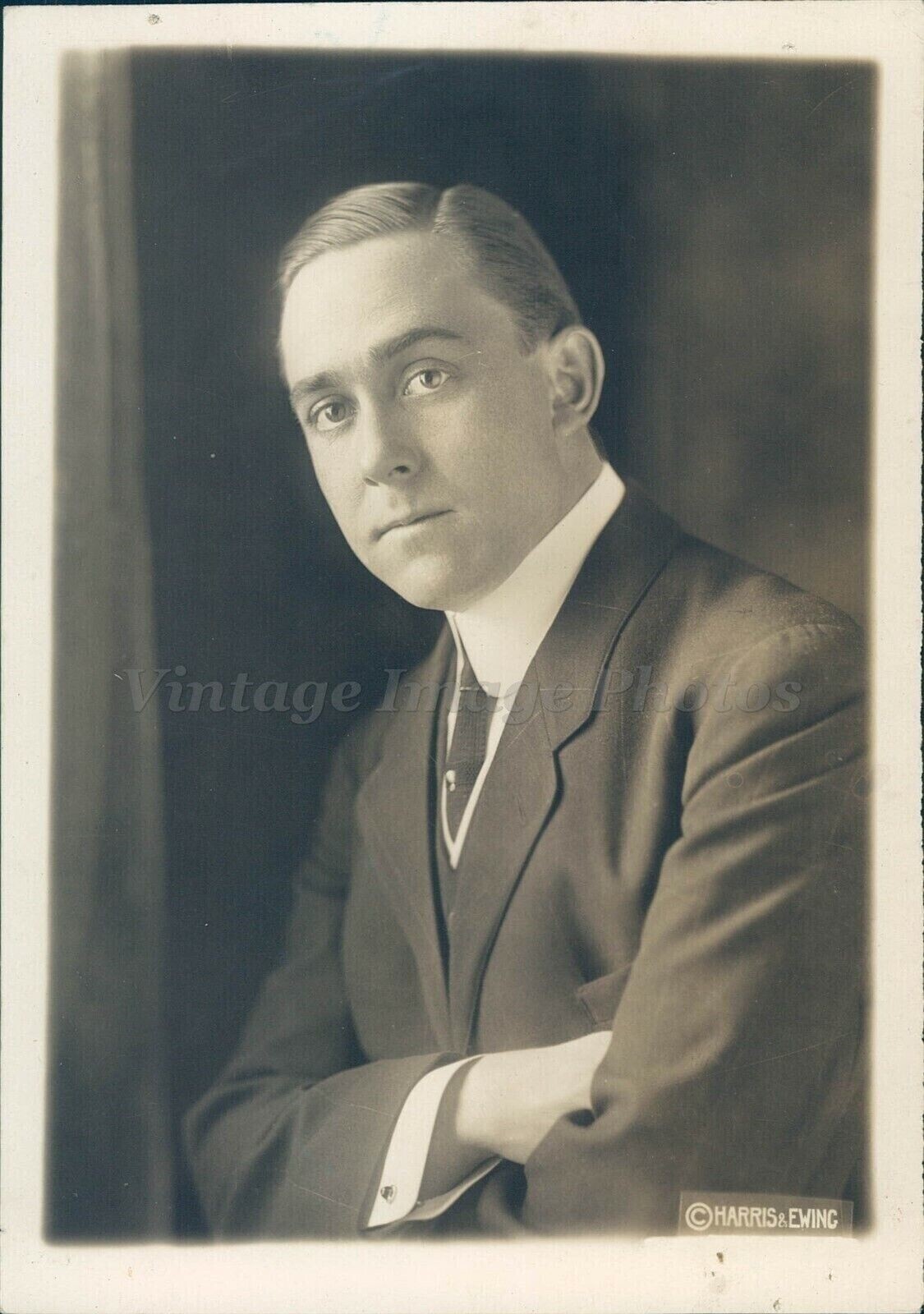 1918 Press Dr Breckenridge Bayne Washington Society Prisoner Germany Photo