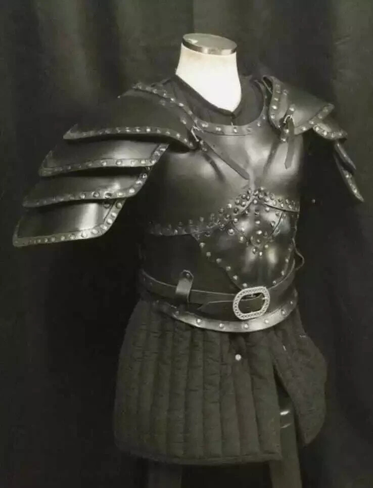 Halloween The Witcher Leather Armor Fantasy Larp Theatrical Renaissance Armor