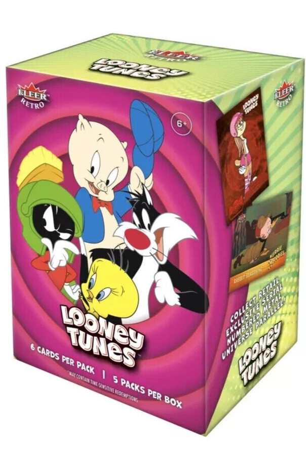 2024 Upper Deck Fleer Retro Looney Tunes 5-Pack Blaster Box New Sealed 2024 Upper Deck Fleer Retro Looney Tunes 5-Pack Blaster Box New Sealed