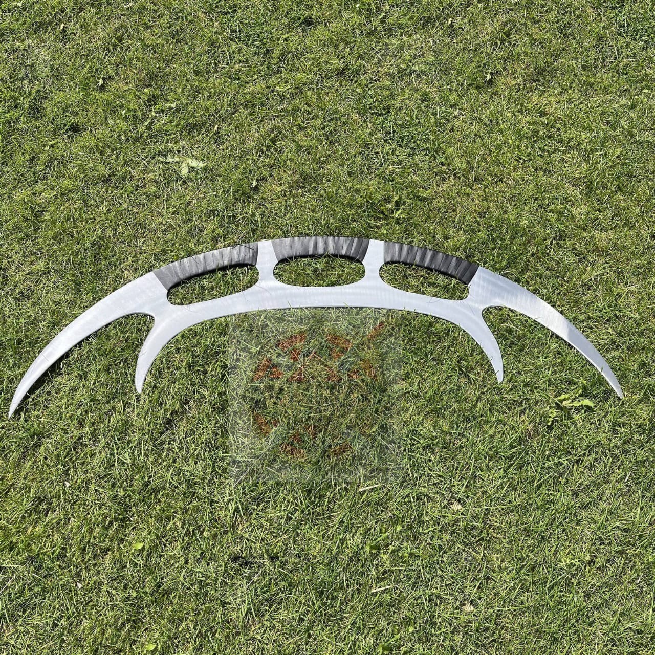 Handmade Klingon Bat\'leth Replica Star Trek Inspired Stainless Steel Prop