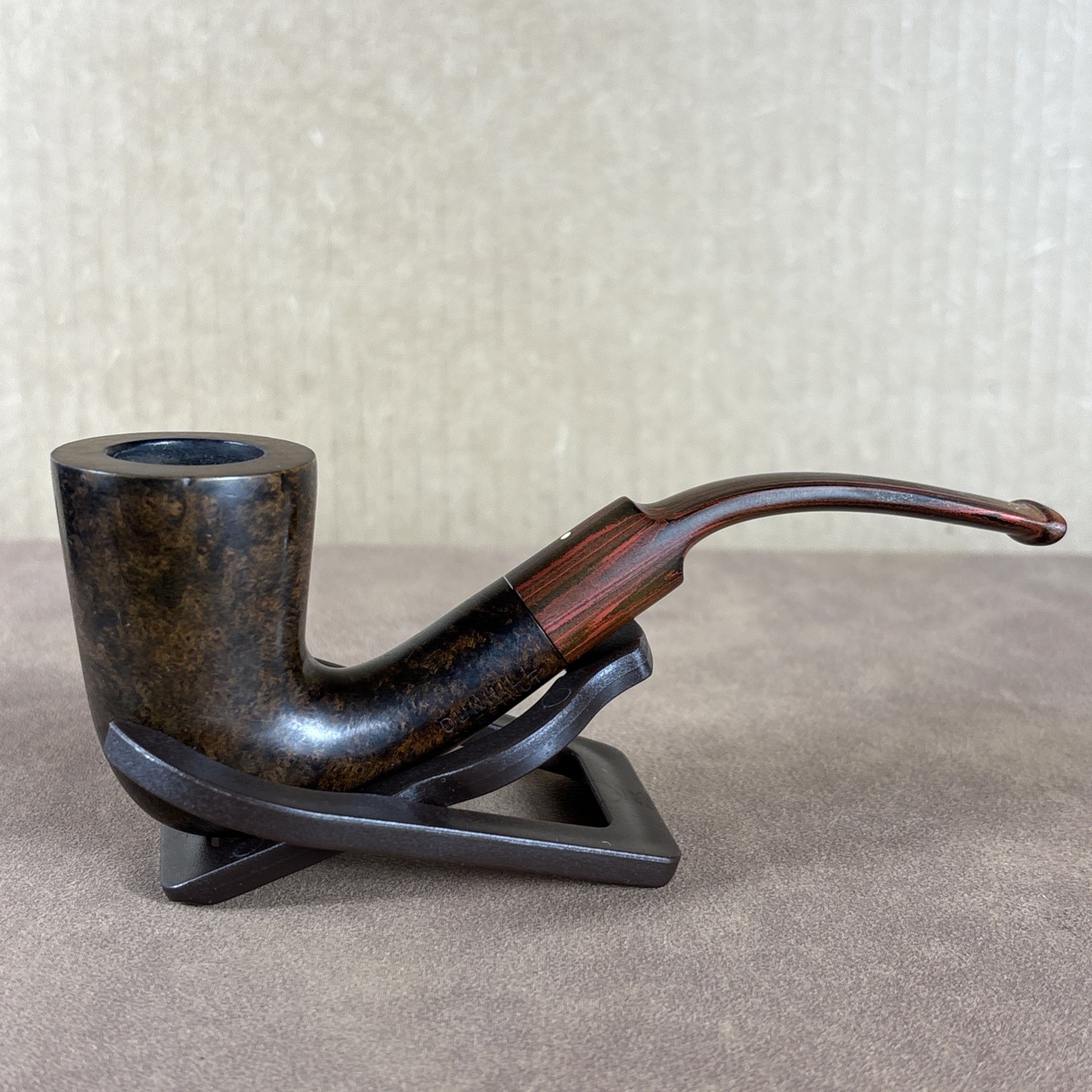 Dunhill Chestnut 4214 Group 4 Bent Dublin Cumberland Estate Tobacco Pipe